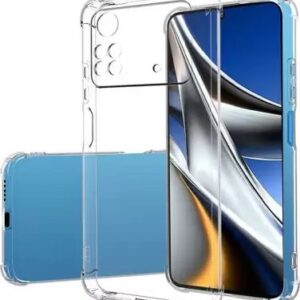 Back panel cover Evelatus Xiaomi Poco M4 Pro Military Shockproof Silicone Case TPU Transparent