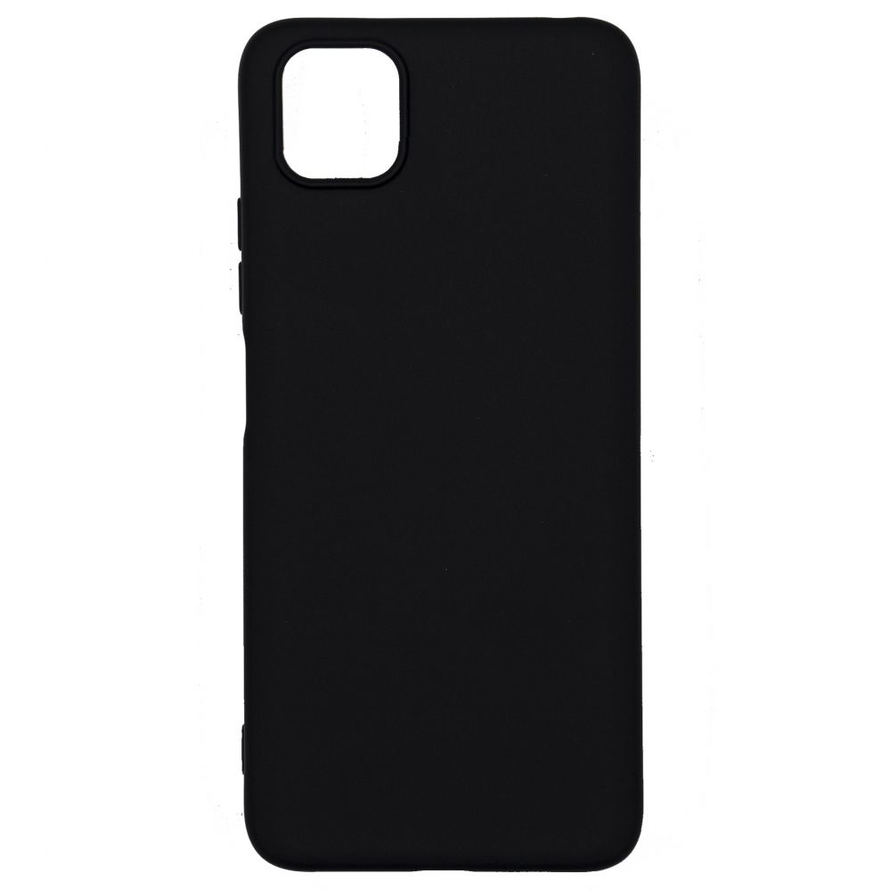 Back panel cover Evelatus Samsung Galaxy A03 Nano Silicone Case Soft Touch TPU Black