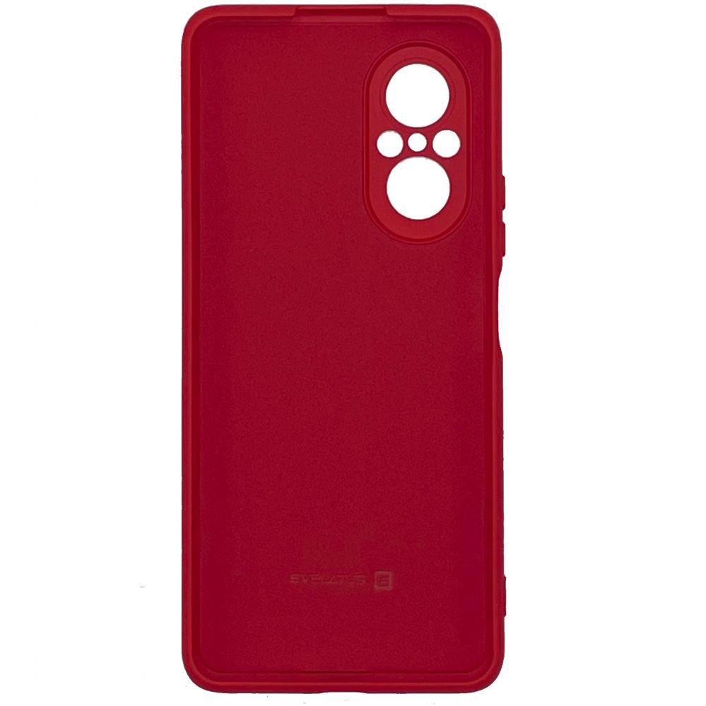 Back panel cover Evelatus Huawei Nova 9 SE Nano Silicone Case Soft Touch TPU Red