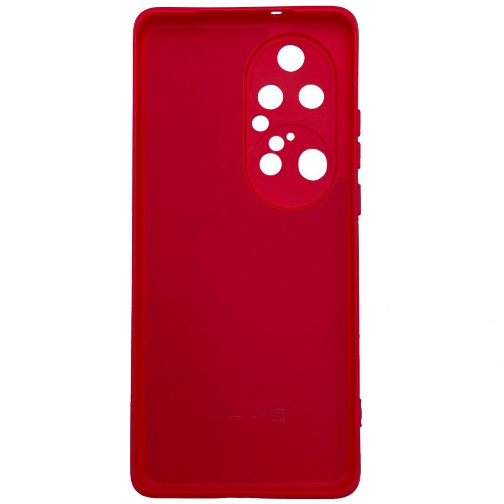 Back panel cover Evelatus Huawei P50 Pro Nano Silicone Case Soft Touch TPU Red