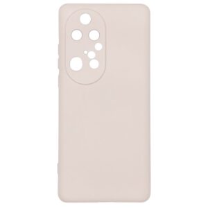 Back panel cover Evelatus Huawei P50 Pro Nano Silicone Case Soft Touch TPU Beige