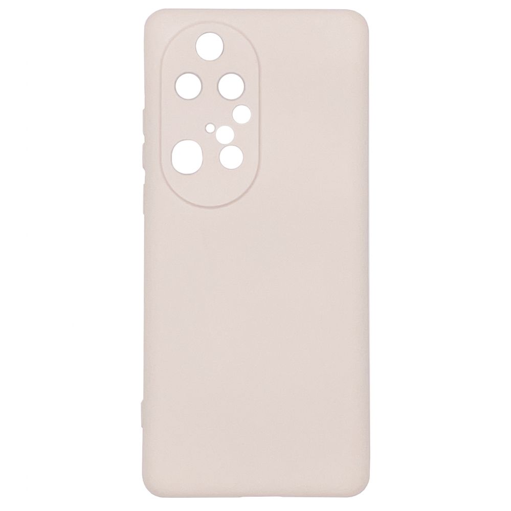 Back panel cover Evelatus Huawei P50 Pro Nano Silicone Case Soft Touch TPU Beige