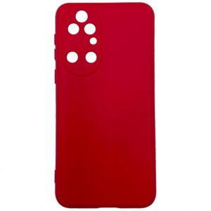 Back panel cover Evelatus Huawei P50 Nano Silicone Case Soft Touch TPU Red