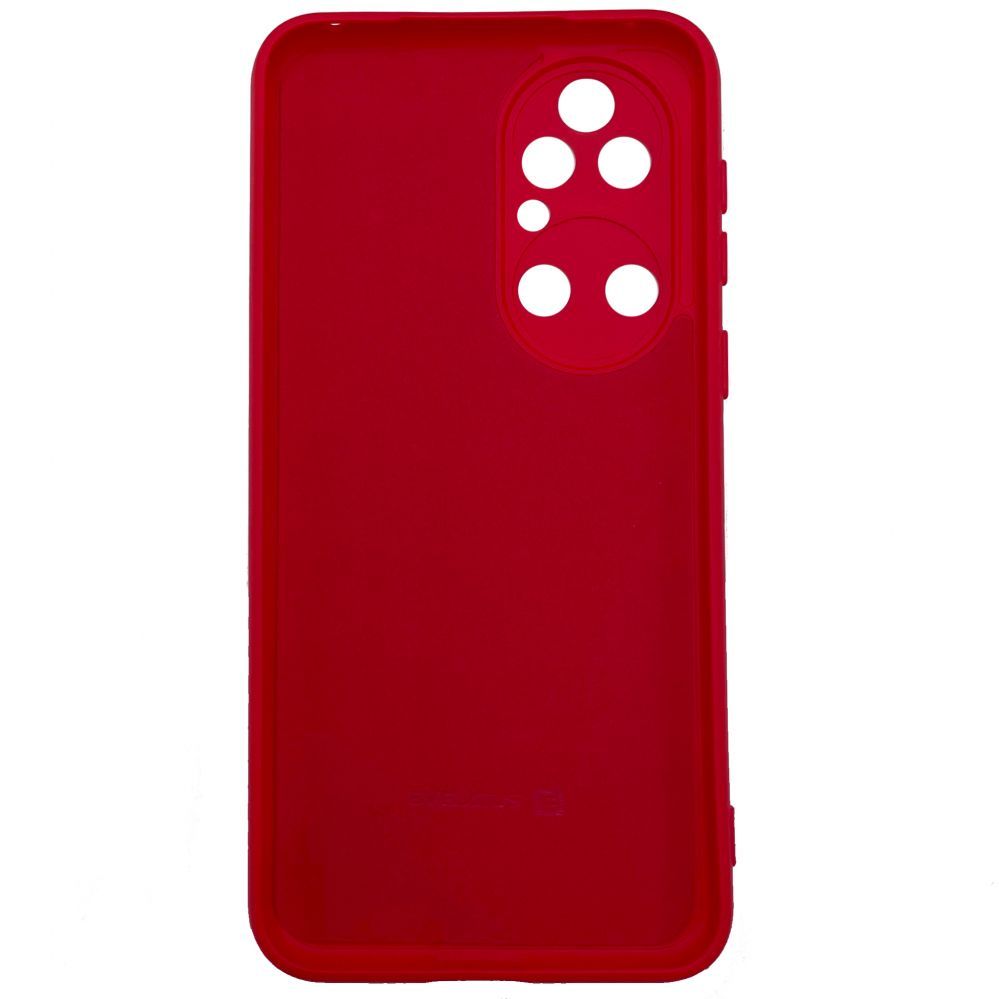 Back panel cover Evelatus Huawei P50 Nano Silicone Case Soft Touch TPU Red