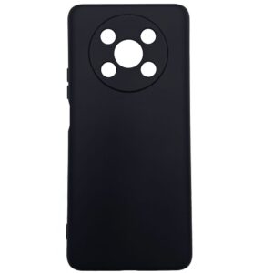Back panel cover Evelatus Honor Magic4 Lite Nano Silicone Case Soft Touch TPU Black