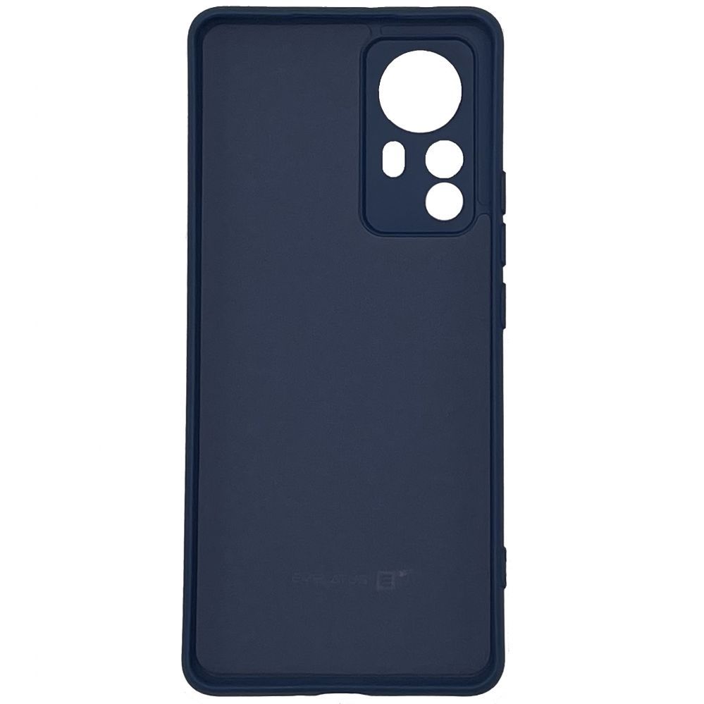 Back panel cover Evelatus Xiaomi 12 Pro Nano Silicone Case Soft Touch TPU Blue