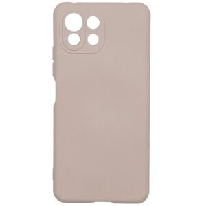 Back panel cover Evelatus Xiaomi Mi 11 Lite/11 Lite 5G/11 Lite 5G NE Nano Silicone Case Soft Touch TPU Beige