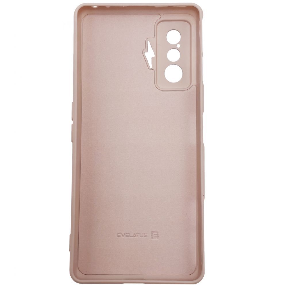 Tagakaaned Evelatus Xiaomi Poco F4 GT Nano Silicone Case Soft Touch TPU Beige
