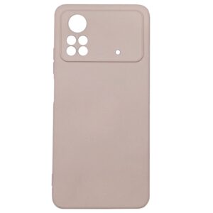 Aizmugurējais vāciņš Evelatus Xiaomi Poco X4 Pro 5G Nano Silicone Case Soft Touch TPU Beige