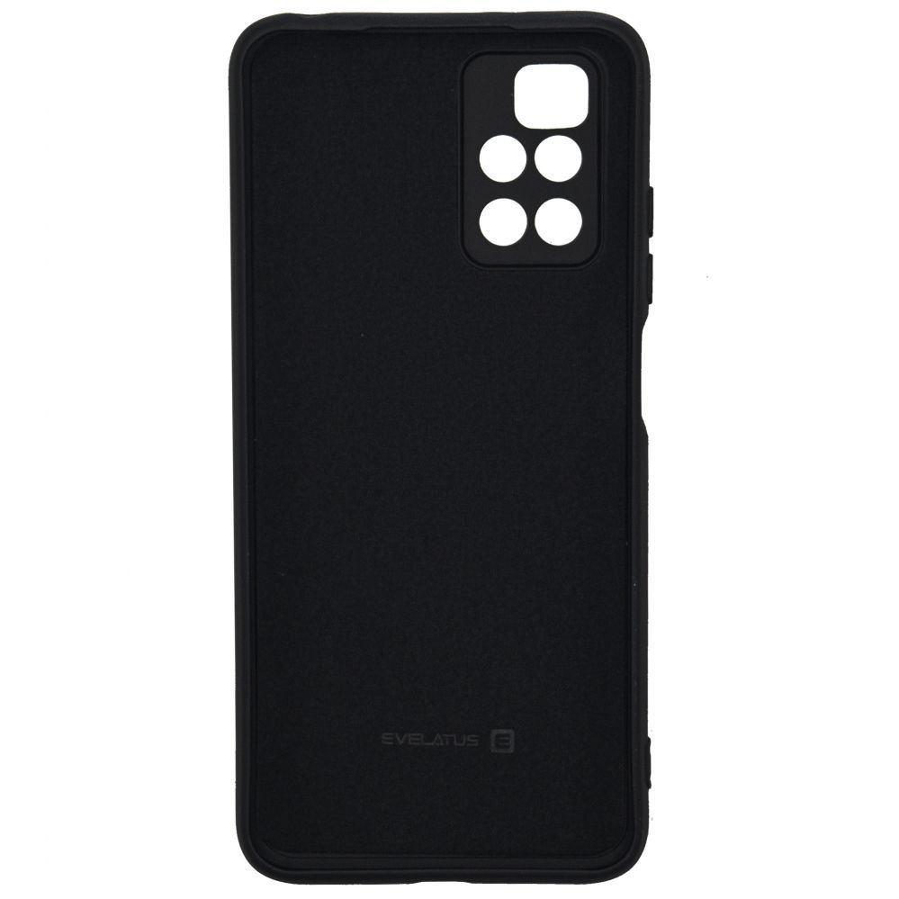 Back panel cover Evelatus Xiaomi Poco M4 Pro 5G Nano Silicone Case Soft Touch TPU Black