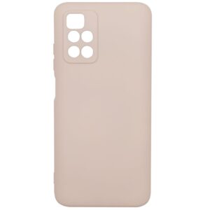 Back panel cover Evelatus Xiaomi Poco M4 Pro 5G Nano Silicone Case Soft Touch TPU Beige