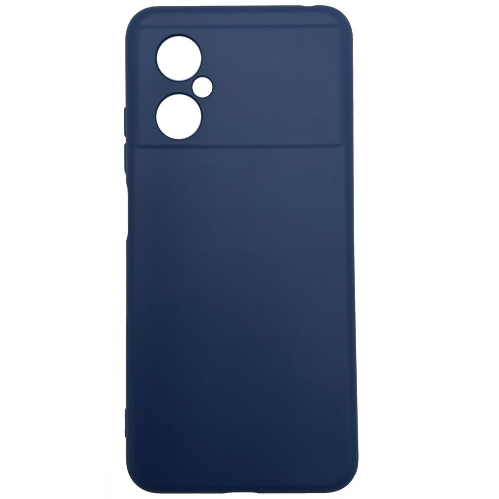 Back panel cover Evelatus Xiaomi Poco M4 5G Nano Silicone Case Soft Touch TPU Blue