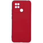 Aizmugurējais vāciņš Evelatus Xiaomi Redmi 10C / C40 Nano Silicone Case Soft Touch TPU Red