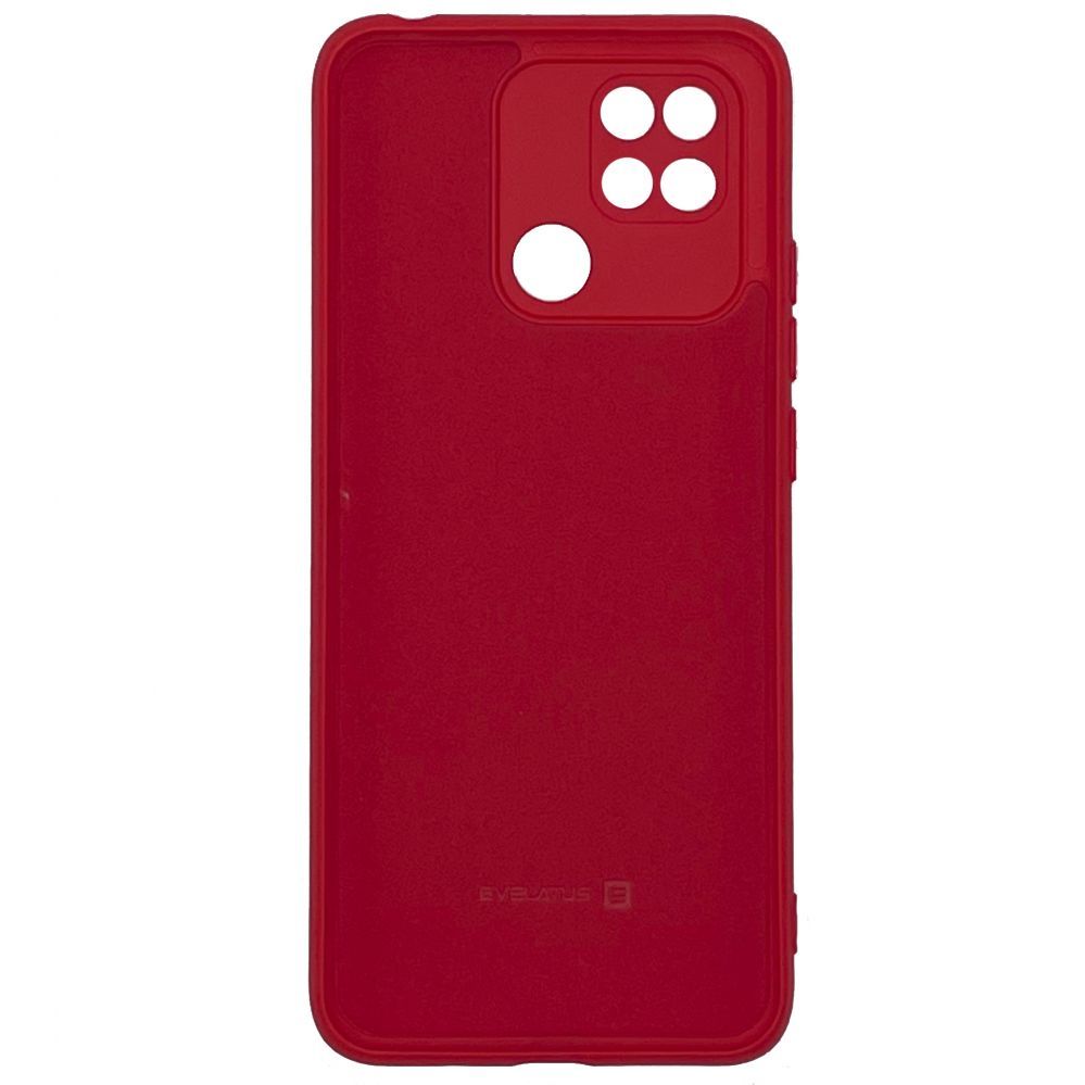 Back panel cover Evelatus Xiaomi Redmi 10C / C40 Nano Silicone Case Soft Touch TPU Red