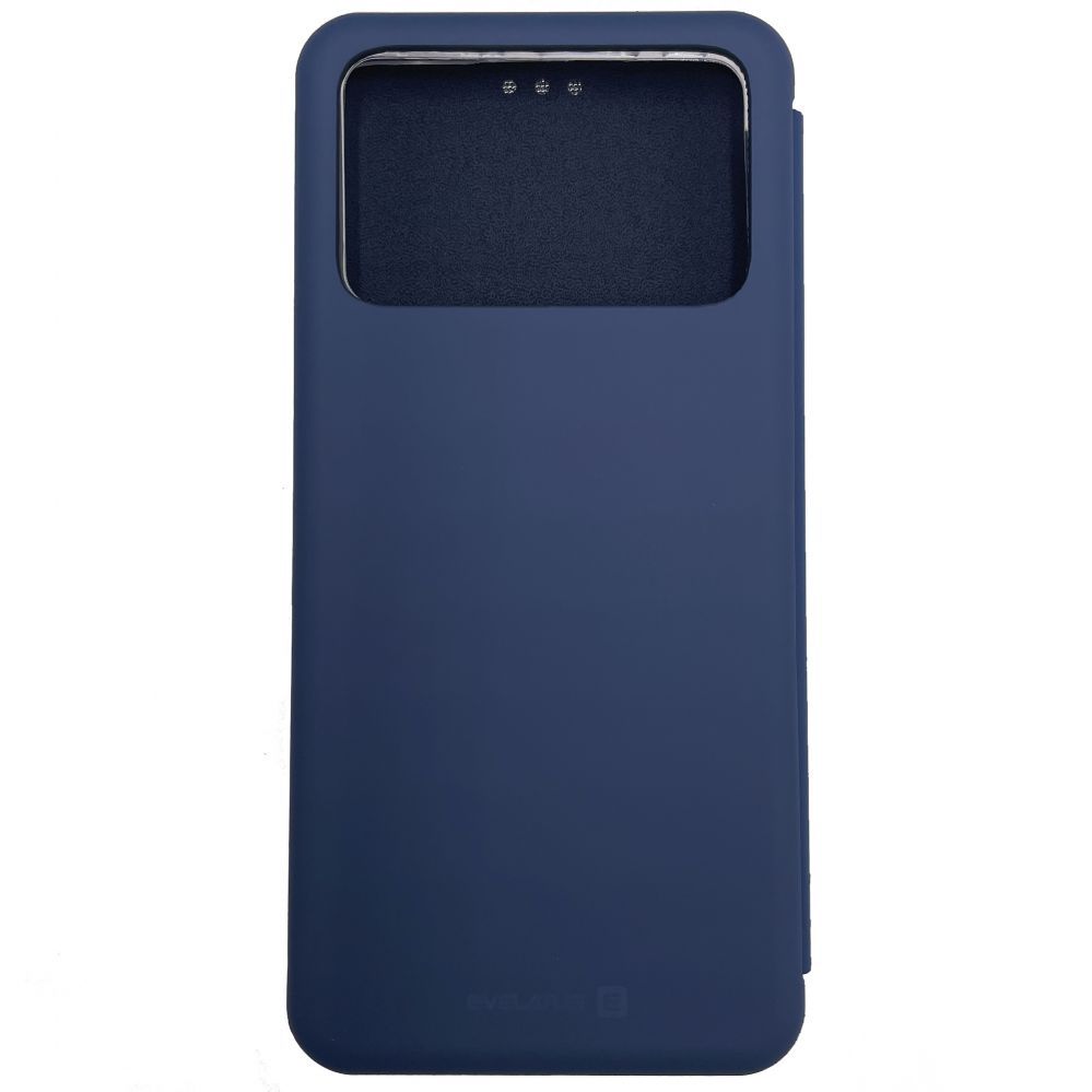 Atveramie maciņi Evelatus Xiaomi Poco M4 Pro Book Case Dark Blue