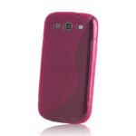 Nugarėlės dėklai Telone Samsung Samsung G900 Galaxy S5 / S5 NEO TPU S Pink