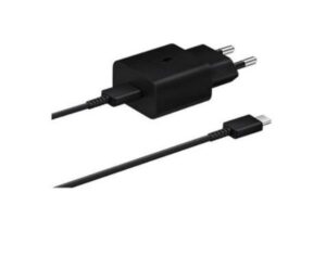 Adapteriai Samsung  Samsung USB-C Travel Charger 15W Black + USB-C Data Cable Black