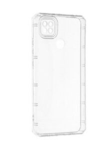 Nugarėlės dėklai iLike Xiaomi Armor Antishock Case Redmi 9C Transparent