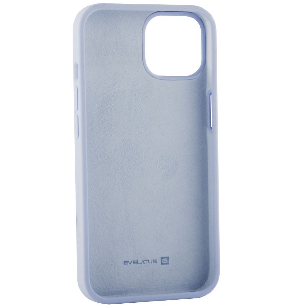 Tagakaaned Evelatus Apple iPhone 14 6.1 Premium Soft Touch Silicone Case Lilac