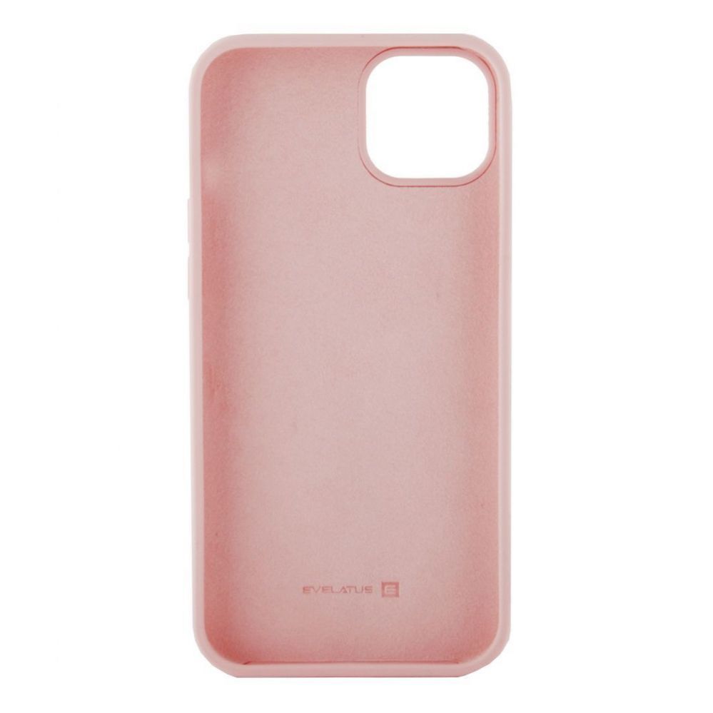 Tagakaaned Evelatus Apple iPhone 14 Pro 6.1 Premium Soft Touch Silicone Case Light Pink