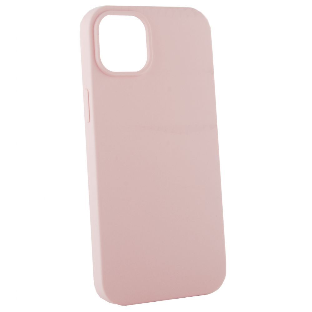 Tagakaaned Evelatus Apple iPhone 14 Pro Max 6.7 Premium Soft Touch Silicone Case Light Pink