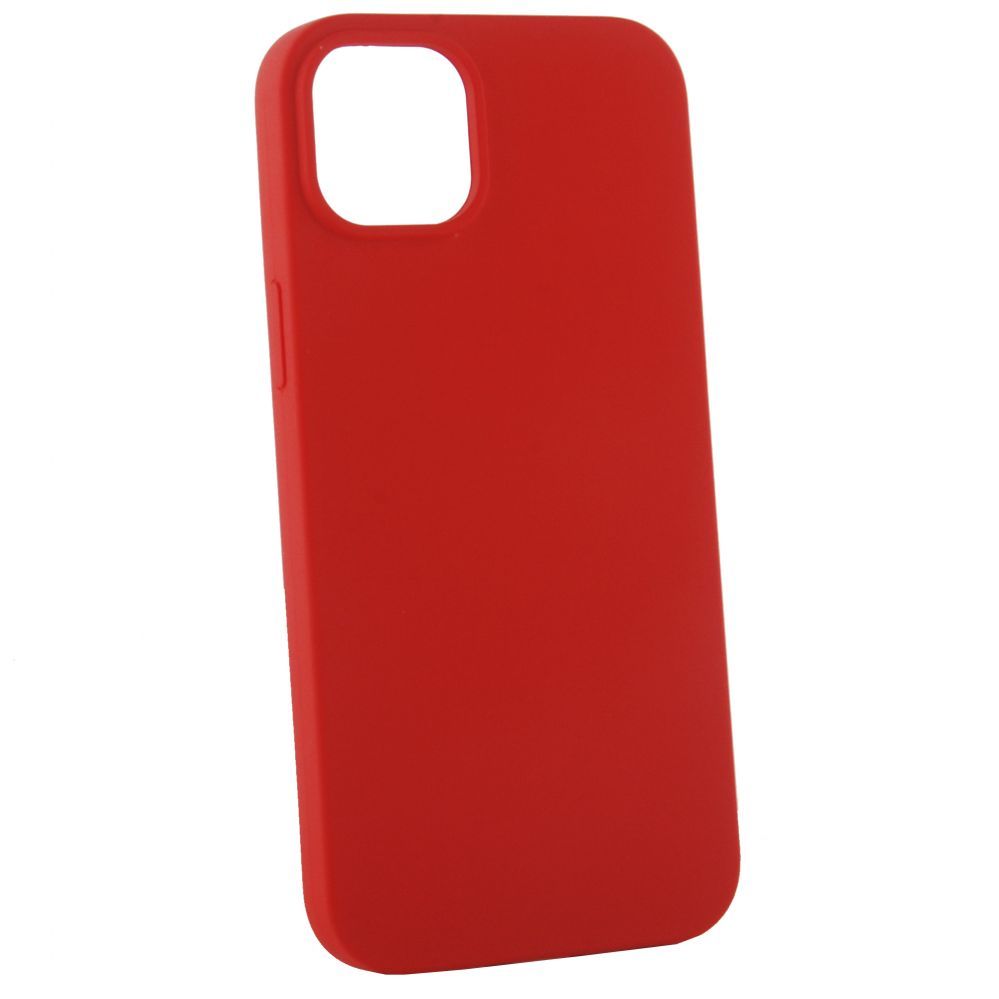 Back panel cover Evelatus Apple iPhone 14 Pro Max 6.7 Premium Soft Touch Silicone Case Red