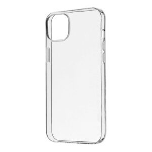 Nugarėlės dėklai Evelatus Apple iPhone 14 Plus 6.7 Clear Silicone Case 1.5mm TPU Transparent