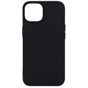 Back panel cover Evelatus Apple iPhone 14 Plus 6.7 Nano Silicone Case Soft Touch TPU Black