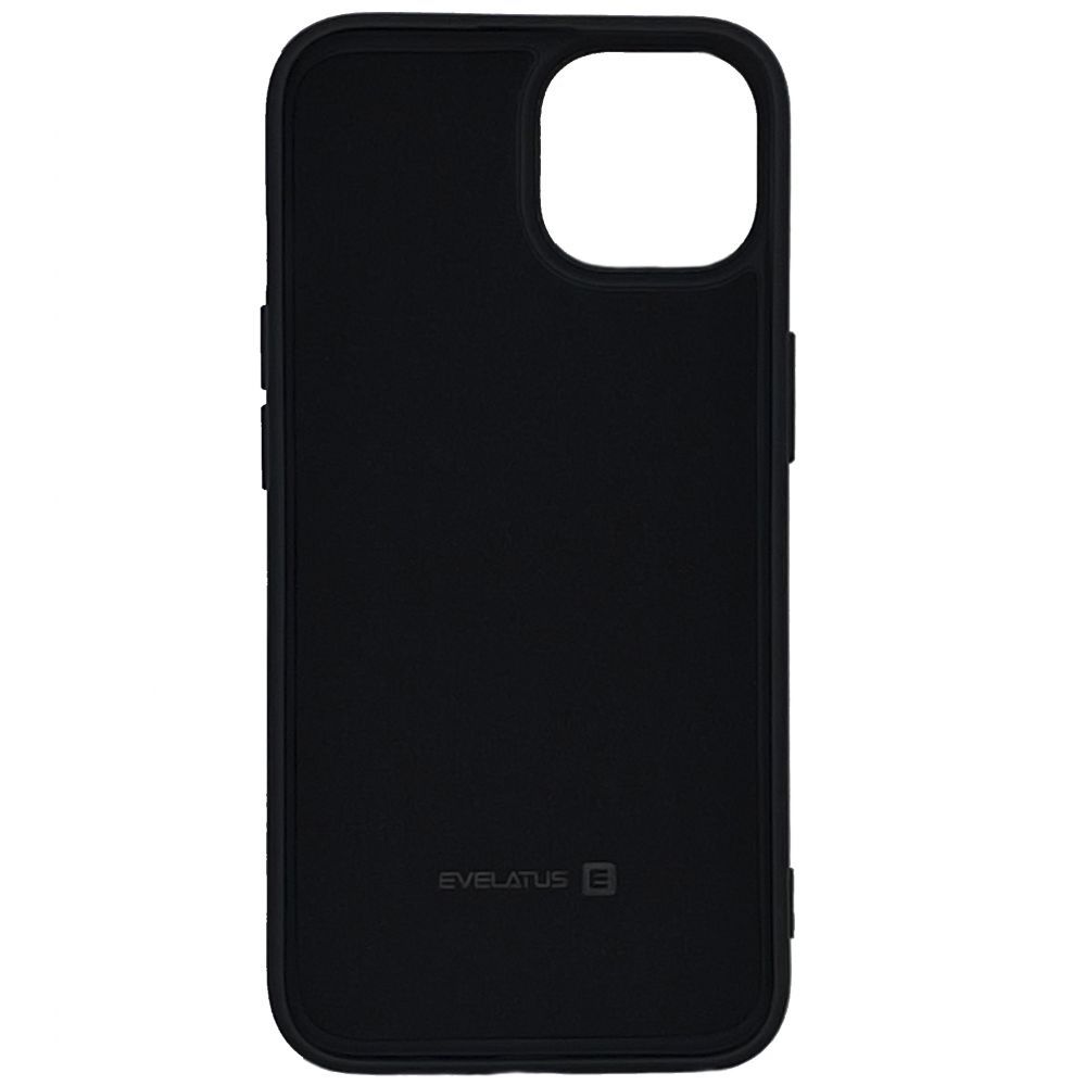 Back panel cover Evelatus Apple iPhone 14 Plus 6.7 Nano Silicone Case Soft Touch TPU Black