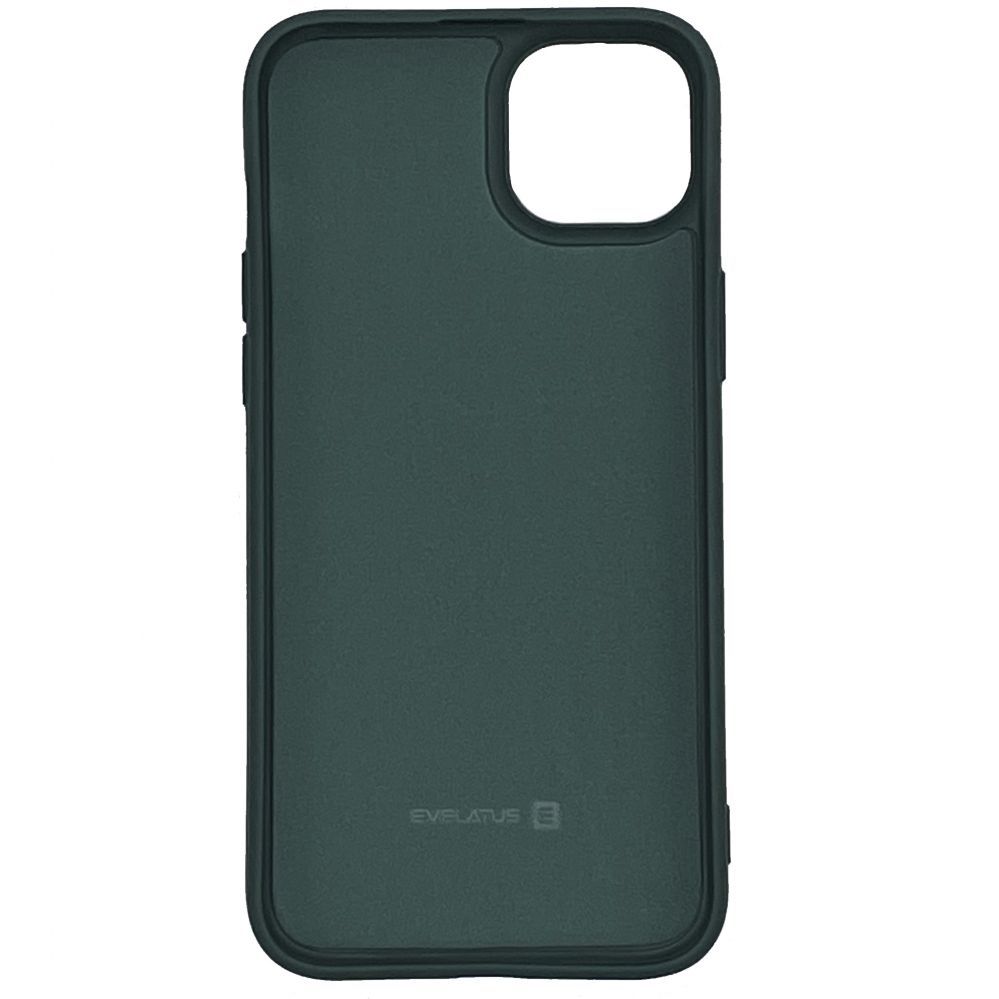 Back panel cover Evelatus Apple iPhone 14 Plus 6.7 Nano Silicone Case Soft Touch TPU Green