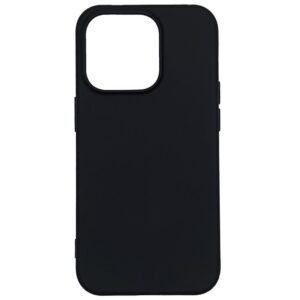 Back panel cover Evelatus Apple iPhone 14 Pro 6.1 Nano Silicone Case Soft Touch TPU Black