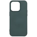 Back panel cover Evelatus Apple iPhone 14 Pro 6.1 Nano Silicone Case Soft Touch TPU Green