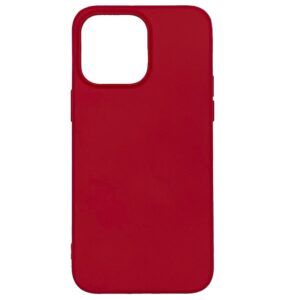 Back panel cover Evelatus Apple iPhone 14 Pro Max 6.7 Nano Silicone Case Soft Touch TPU Red