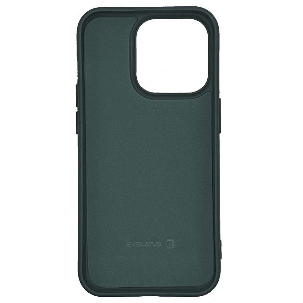 Back panel cover Evelatus Apple iPhone 14 Pro Max 6.7 Nano Silicone Case Soft Touch TPU Green