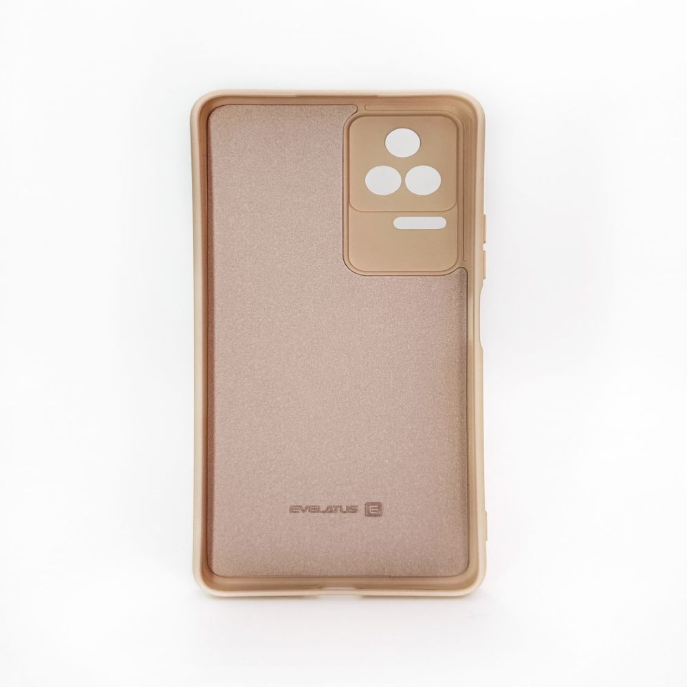 Tagakaaned Evelatus Xiaomi POCO F4 Nano Silicone Case Soft Touch TPU Beige