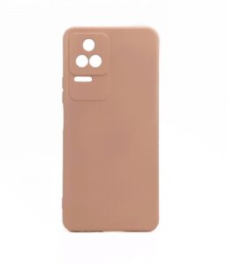 Back panel cover Evelatus Xiaomi POCO F4 Nano Silicone Case Soft Touch TPU Beige