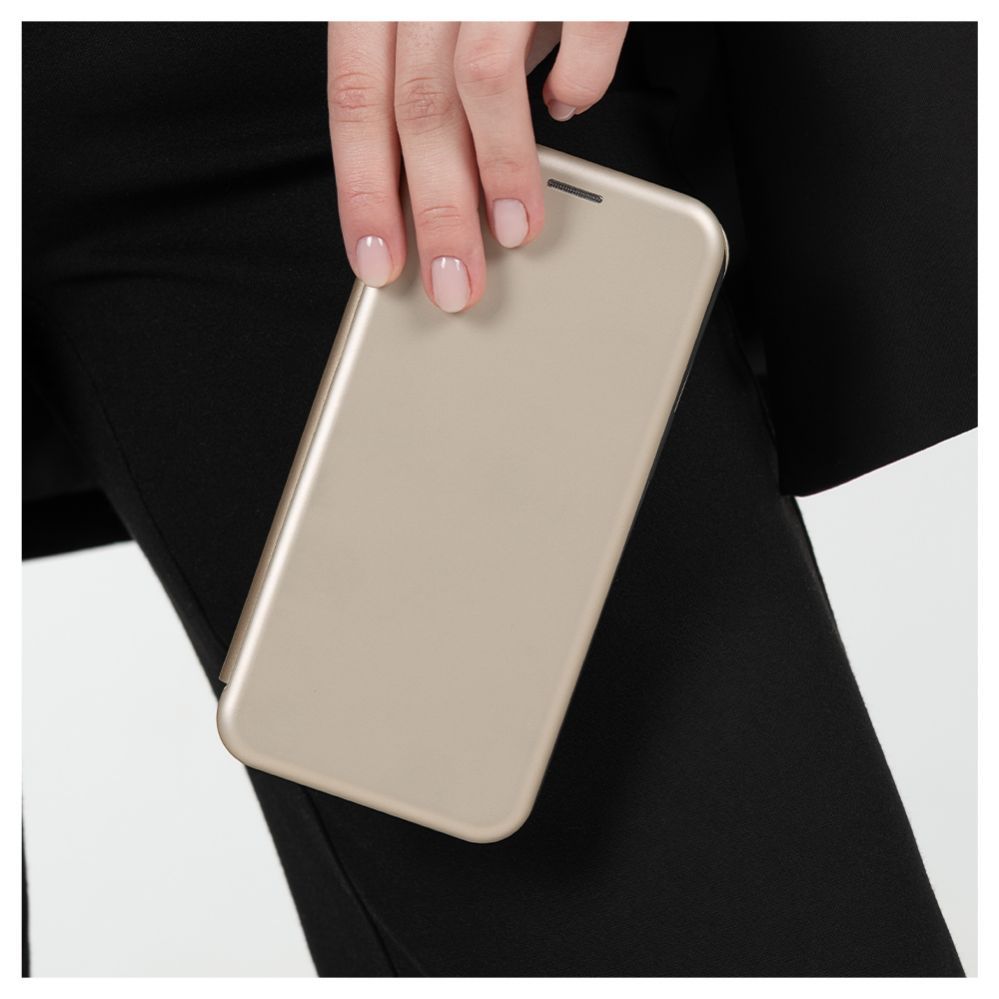 Kaaned - kaaned Evelatus Apple iPhone 14 Pro Max 6.7 Book Case Gold