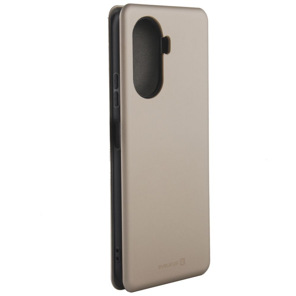 Atveramie maciņi Evelatus Huawei Nova Y70 Book Case Gold