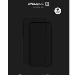 Protective glass Evelatus Apple iPhone 14 Pro 6.1 Privacy 2.5D Silk Full Cover Japan Glue Anti-Static