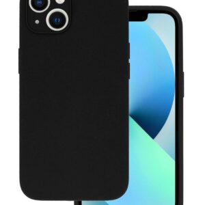 Back panel cover Vennus Samsung GALAXY A22 5G SILICONE LITE CASE Black