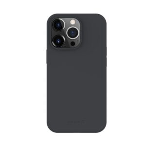 Back panel cover Evelatus Apple iPhone 13 Pro Premium Soft Touch Silicone Case Charcoal Gray