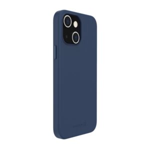 Aizmugurējais vāciņš Evelatus Apple iPhone 14 Plus Genuine Leather Case with MagSafe Blue