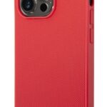 Nugarėlės dėklai Lacoste Apple Phone 14 Pro Iconic Petit Pique Logo Case Red