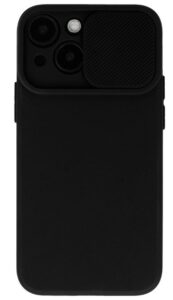 Aizmugurējais vāciņš iLike Apple iPhone 14 Pro Max Camshield Soft Black