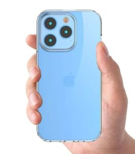 Nugarėlės dėklai iLike Apple iPhone 14 Pro Max Clear Case Transparent
