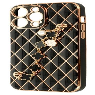 Tagakaaned iLike Apple iPhone 14 Pro Trend Case Pro design 5 Black Gold