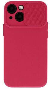 Tagakaaned iLike Apple iPhone 14 Pro Camshield Soft Dark Cherry