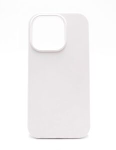 Back panel cover Evelatus Apple iPhone 14 Pro Premium Soft Touch Silicone Case White