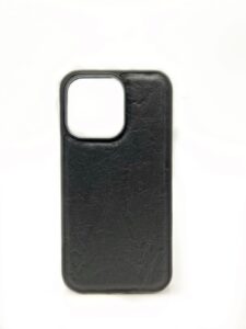 Back panel cover Evelatus Apple iPhone 14 Pro Max Silicone case Kraft Black