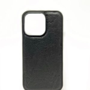 Back panel cover Evelatus Apple iPhone 14 Pro Max Silicone case Kraft Black